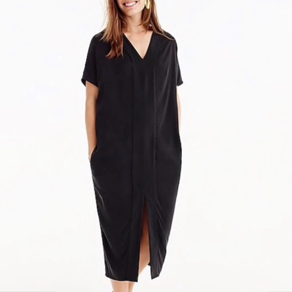 J Crew x Universal Standard Cupro tunic Dress